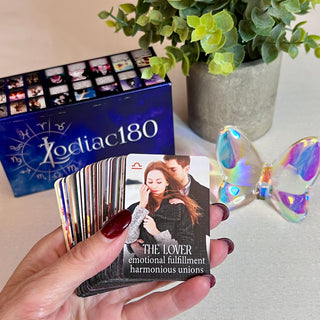 Zodiac 180 Oracle Deck by iN2IT – Astrology Oracle Cards with Keywords & Archetypes | 180-Card Oracle System with Bonus Mini Deck