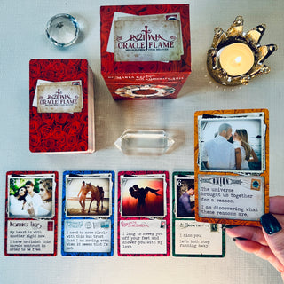 Twin Flame Oracle Deck by iN2IT – 132-Card Love Oracle for Soulmate & Divine Connection