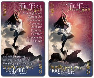 iN2ITarot 2X | Double-Sided Tarot Deck with Upright & Reversed Keywords