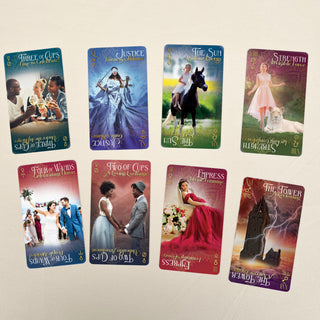 iN2ITarot Classic Edition – 78 Tarot Cards with Upright & Reversed Meanings | Keywords + Astrological Symbols | Gold Gilded Tarot Deck