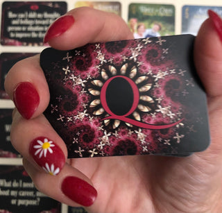 Q Oracle by iN2IT | Pocket-Sized Deck of 55 Question Cards for Tarot & Oracle Readings