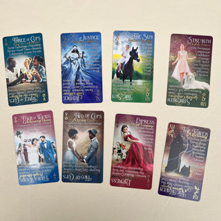 iN2IT Tarot Deck Keywords Edition. Tarot Deck w/78 Tarot Cards + 5 Bonus Oracle Cards.