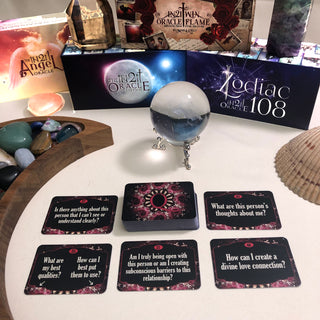 Q Oracle by iN2IT | Pocket-Sized Deck of 55 Question Cards for Tarot & Oracle Readings