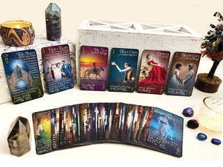 iN2ITarot 2X | Double-Sided Tarot Deck with Upright & Reversed Keywords