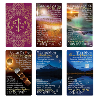 iN2ITarot Classic Edition – 78 Tarot Cards with Upright & Reversed Meanings | Keywords + Astrological Symbols | Gold Gilded Tarot Deck
