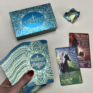 Buy iN2IT Zodiac 108 Oracle Deck w/Keywords and Choose iN2ITarot Deck for $20. 132 Z108 Oracle Cards. Object-Based, Astrology, Numerology & Tarot. No Book Needed. Best Seller! Includes FREE Pocket iN2ITarot.