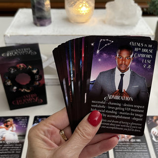 The READER: iN2IT Astro Persona Oracle Deck w/Keywords! 132 Oracle Cards. Astrology-Based Personality Trait Oracle Deck