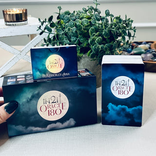 iN2IT Oracle + Angel Oracle Deck Set – 2 Deck Bundle for Intuitive Guidance & Divine Connection