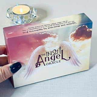 iN2IT Oracle + Angel Oracle Deck Set – 2 Deck Bundle for Intuitive Guidance & Divine Connection