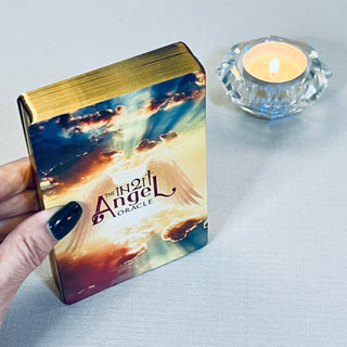 iN2IT Zodiac 108 + Angel Oracle Deck Set – 2 Deck Bundle for Intuitive Astrology & Divine Guidance