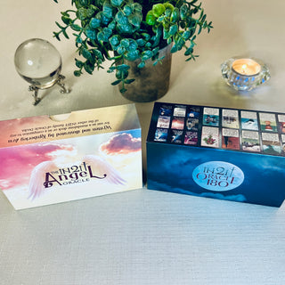 iN2IT Oracle + Angel Oracle Deck Set – 2 Deck Bundle for Intuitive Guidance & Divine Connection
