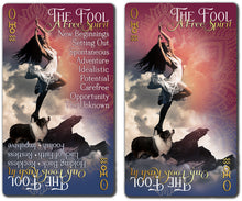Load image into Gallery viewer, iN2IT Tarot 2X Edition. Learn Tarot w/2-Sided Flashcard-Style Tarot Deck. 78 Tarot Cards + 5 Bonus Cards. Read iN2ITarot Upright &amp; Reversed
