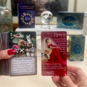 Buy iN2IT Zodiac 108 Oracle Deck w/Keywords and Choose iN2ITarot Deck for $20. 132 Z108 Oracle Cards. Object-Based, Astrology, Numerology & Tarot. No Book Needed. Best Seller! Includes FREE Pocket iN2ITarot.