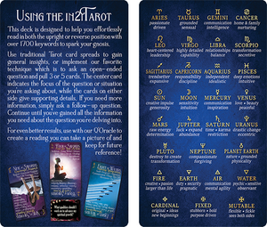 iN2IT Tarot 2X Edition. Learn Tarot w/2-Sided Flashcard-Style Tarot Deck. 78 Tarot Cards + 5 Bonus Cards. Read iN2ITarot Upright & Reversed